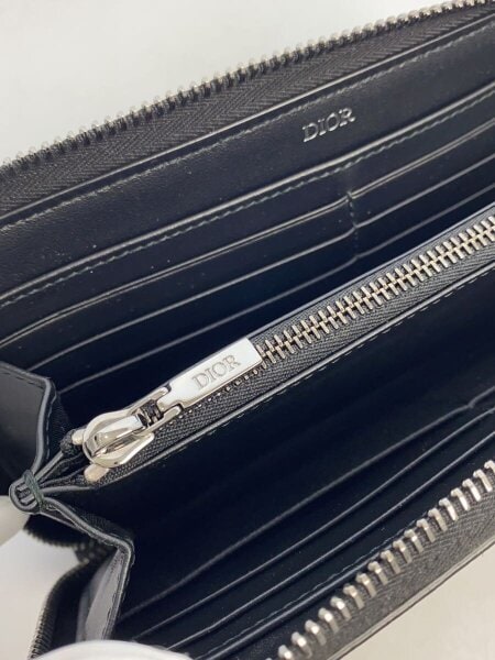 Christian Dior(クリスチャンディオール) / 長財布/レザー/ブラック