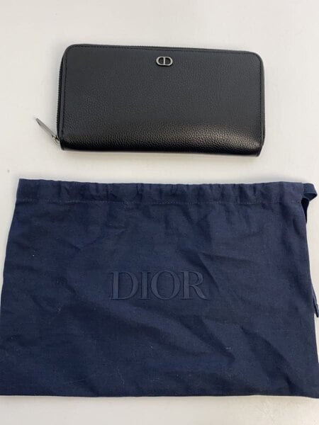 Christian Dior(クリスチャンディオール) / 長財布/レザー/ブラック