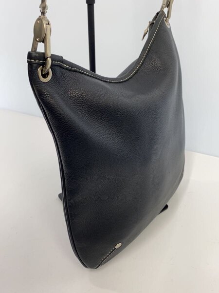 LONGCHAMP(ロンシャン) / ショルダーバッグ/レザー/ブラック/無地 