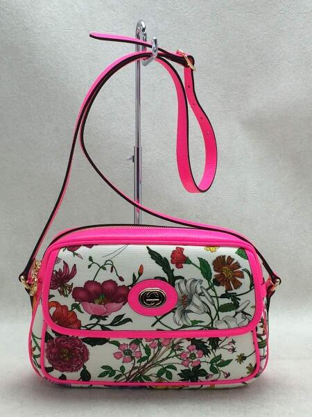 GUCCI(グッチ) / ショルダーバッグ/--/PNK/花柄/550147-493492 GUCCI(グッチ) / ショルダーバッグ/--/PNK/花柄/550147-493492