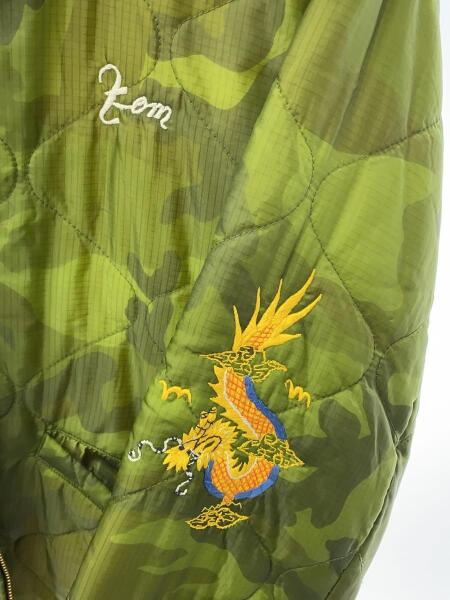 東洋 テーラートウヨウ スカジャン TAILOR 東洋(テーラートウヨウ) / スカジャン/L/ナイロン/GRN/カモフラ