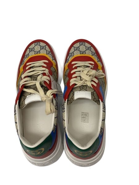 GUCCI(グッチ) / GGスプリーム/ローカットスニーカー/UK12/マルチ