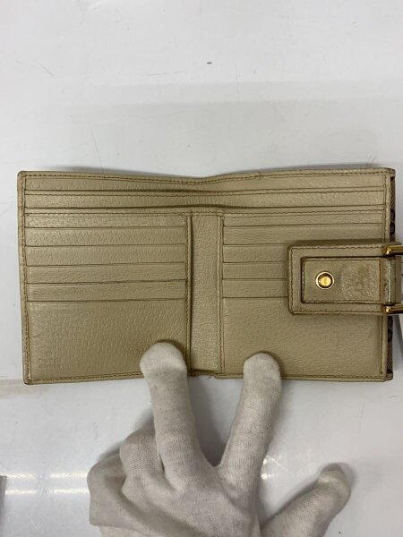 GUCCI(グッチ) / 2つ折り財布/--/BRW/総柄/レディース/141411/GG柄