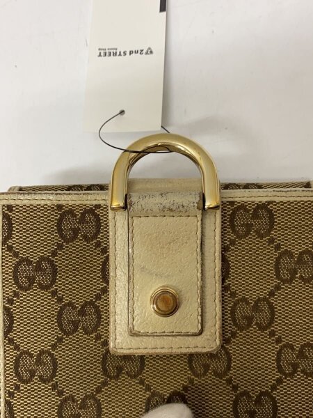 GUCCI(グッチ) / 2つ折り財布/--/BRW/総柄/レディース/141411/GG柄