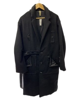 kooi ダッフルコート KOOI(コーイ) / CUT OFF POCKET COAT/ダッフルコート/1/ウール/BRW