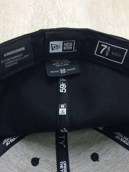NEW ERA(ニューエラ) / ×キン肉マン/キャップ/7 5/8/ウール/BLK | 中古 