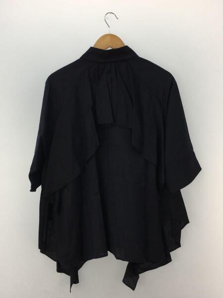 CLANE(クラネ) / 10108-3042/BACK FRILL OVER SHIRT/半袖シャツ/1 