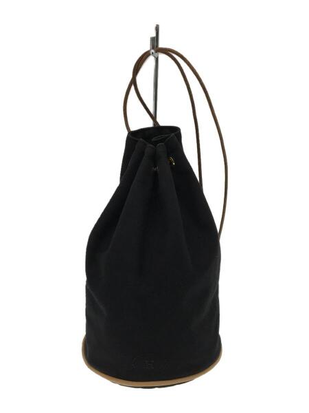 HERMES(エルメス) / ポロションミルル/バッグ/キャンバス/BLK | 中古品 