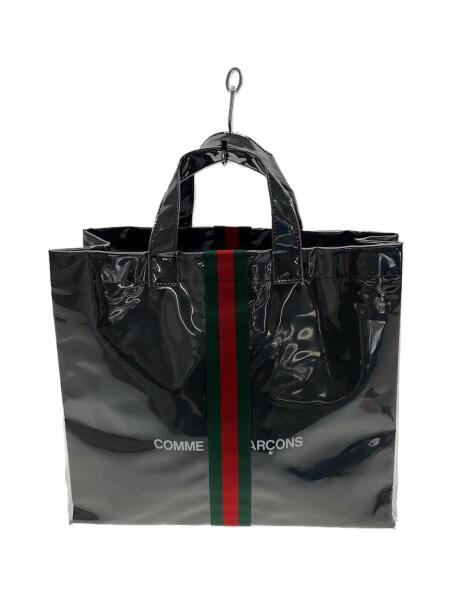 GUCCI(グッチ) / トートバッグ/PVC/BLK/無地 | 中古品の販売・通販なら 