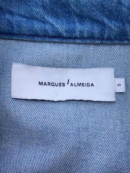 MARQUES ALMEIDA(マルケスアルメイダ) / モッズコート/S/デニム/IDG 