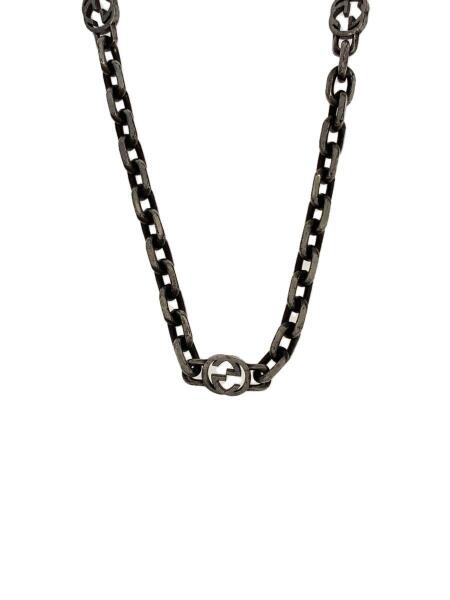 GUCCI(グッチ) / インターロッキングチェーンネックレス/SV925/SLV 