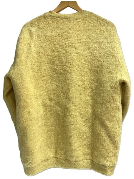 6 ROKU ロク 8628-105-0033 イエロー MOHAIR CARDIGAN カーディガン 