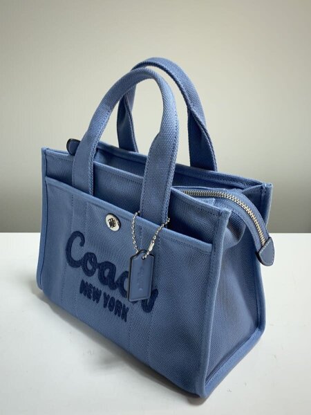 COACH(コーチ) / カーゴトート26/ハンドバッグ/キャンバス/BLU/CP164 