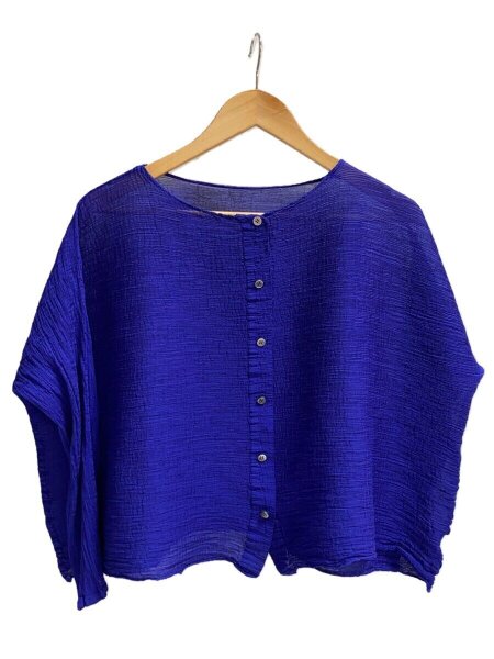 me ISSEY MIYAKE◇トップス/--/ポリエステル/PUP/無地/MI73FO128 me