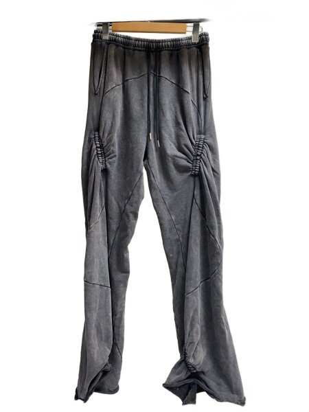 SYUMAN.(シュウマン) / 25SS/Wave gather Acid trousers/2/コットン 