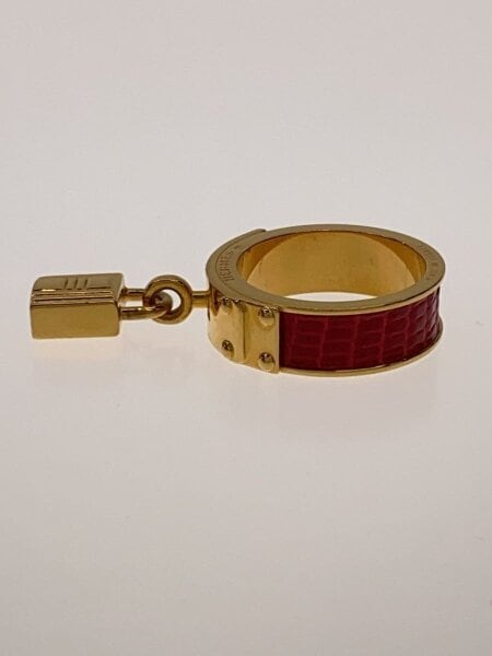 HERMES(エルメス) / スカーフリング/ケリー/カデナ/リザード/RED