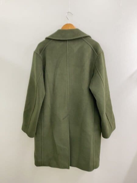 AURALEE(オーラリー) / BEAVER MELTON P-COAT/4/ウール/カーキ