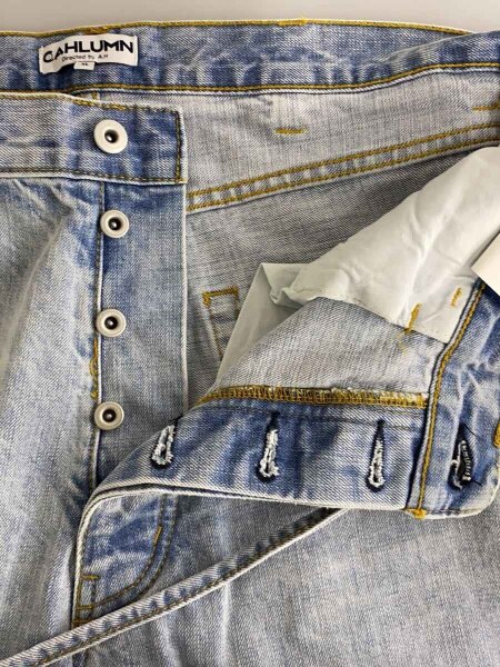 CAHLUMN(カウラム) / Selvedge Denim Pant Baggy/XL/コットン/BLU 