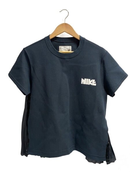 NIKE(ナイキ) / ×sacai/プリーツカットソー/XL/コットン/BLK/CZ4690 