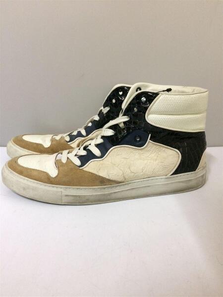 BALENCIAGA(バレンシアガ) / 切替ハイカットスニーカー/41/ベージュ 