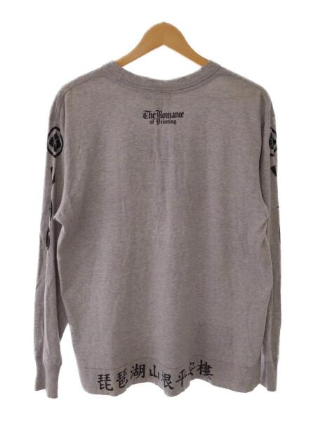 YAMANE DELUXE(ヤマネデラックス) / 袖プリントロンT/長袖Tシャツ/38 
