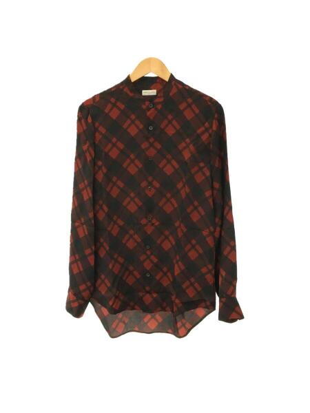 DRIES VAN NOTEN(ドリスヴァンノッテン) / 長袖シャツ/46/バンドカラー 