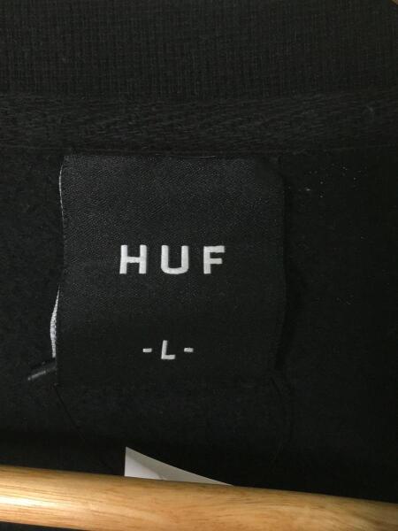 邦楽 5411131 HUF(ハフ) / スウェット/クルーネック/バックプリント/L/コットン