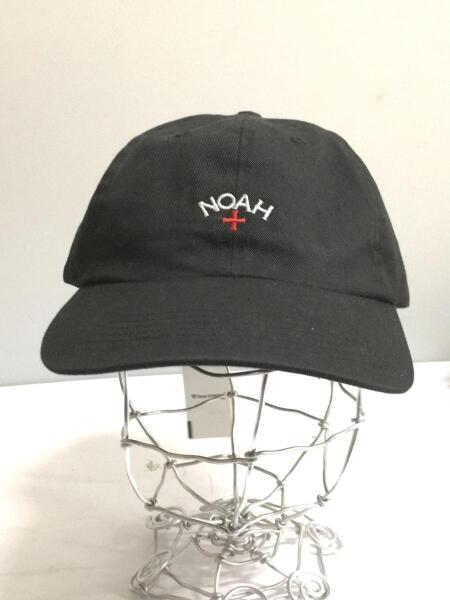 NOAH(ノア) / キャップ/core logo/ロゴ刺繍/USA製--/コットン/ブラック 