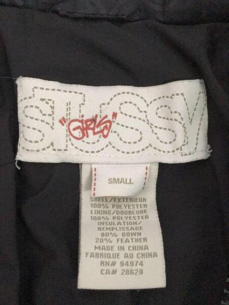 STUSSY(ステューシー) / stussy girls/ロゴ/ダウンジャケット/S 