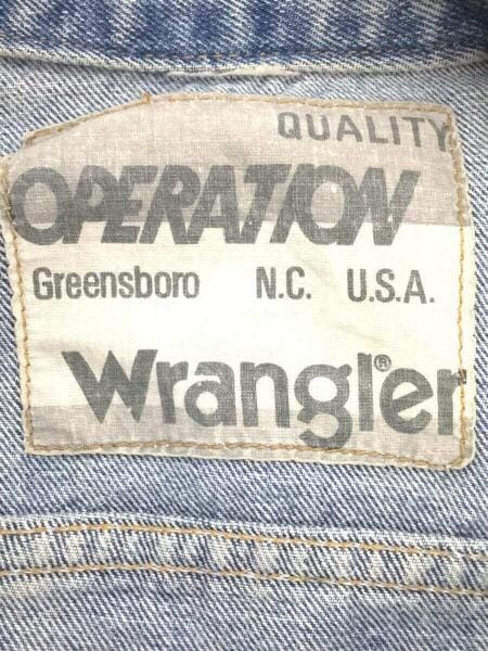 WRANGLER(ラングラー) / GREENSBORO NC USA/デニムジャケット/Gジャン 
