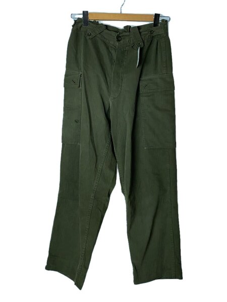カーゴパンツ ヘリンボーンツイル オランダ 軍 パンツ MILITARY