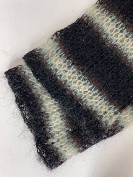 SUGARHILL(シュガーヒル) / MOHAIR STRIPE PULLOVER/2/モヘア/マルチ