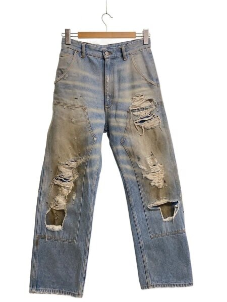 MM6(エムエムシックス) / Distressed Jeans/ダメージ加工/ダブルニー