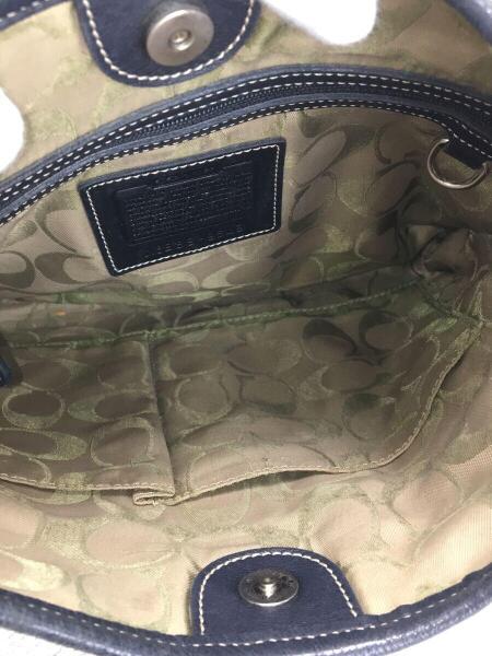 COARCH セカンド COACH(コーチ) / ショルダーバッグ/レザー/BLK/無地/9549 | 中古品の