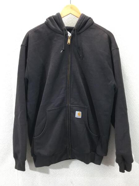 Carhartt(カーハート) / ジップパーカー/M/コットン/BLK/無地/J149