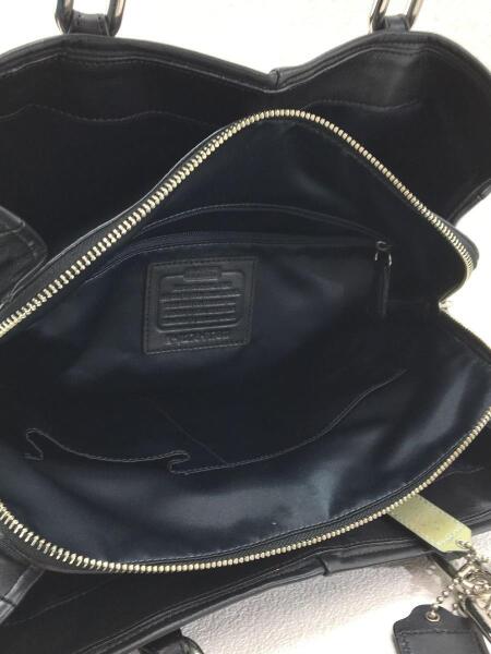 COACH(コーチ) / トートバッグ/レザー/BLK/無地/F17811 | 中古品の販売
