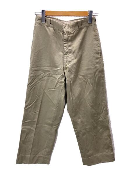 US.ARMY / ストレートパンツ/S/コットン/KHK US.ARMY(ユーエスアーミー) / 69s/ストレートパンツ/31/コットン/KHK
