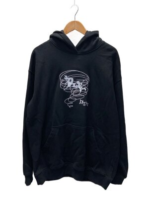 Dime 黒 XL パーカー