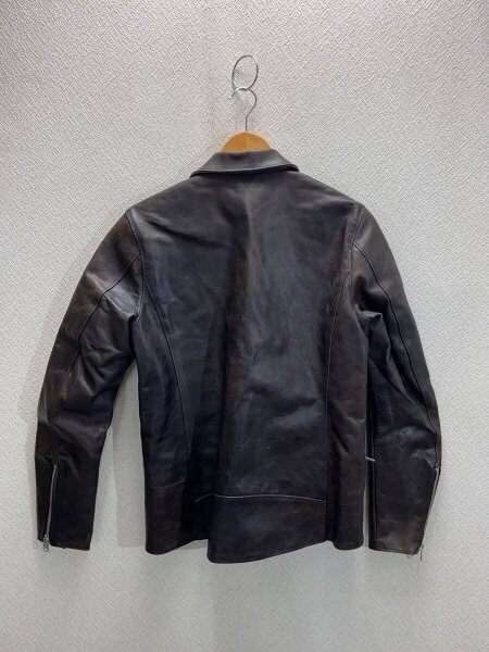 nonnative(ノンネイティブ) / 日本製/茶芯/ダブルライダースジャケット 