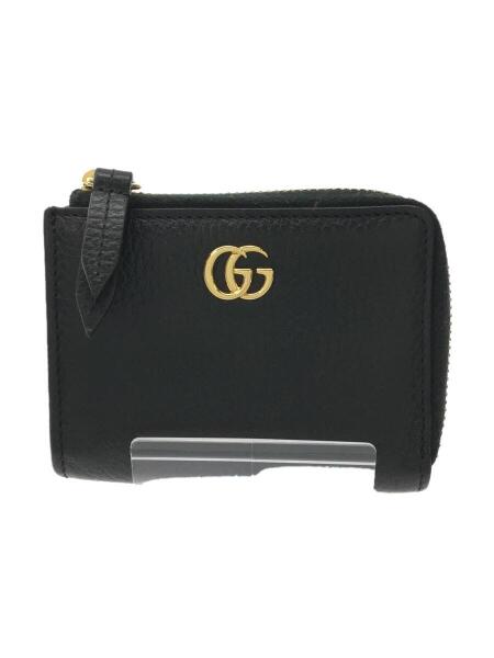 GUCCI(グッチ) / 2つ折り財布/レザー/ブラック/無地/レディース/644406