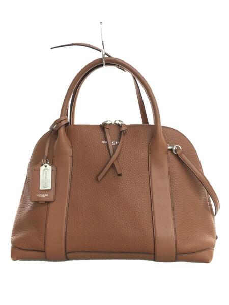 COACH(コーチ) / ハンドバッグ_ブリーカー_ペブルド/レザー/BRW/30144 