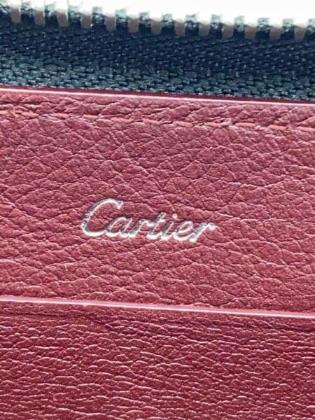 Cartier(カルティエ) / 長財布/レザー/ブラック/無地/メンズ/L3001489