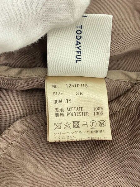 TODAYFUL(トゥデイフル) / ボトム/38/--/BRW/無地/12510718 | 古着の