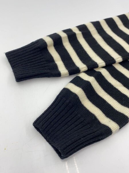 SAINT LAURENT / ニット・セーター(薄手)/S/--/BLK/ボーダー/09KQ485179// SAINT LAURENT(サンローラン) / ニット・セーター(薄手)/S/--/BLK