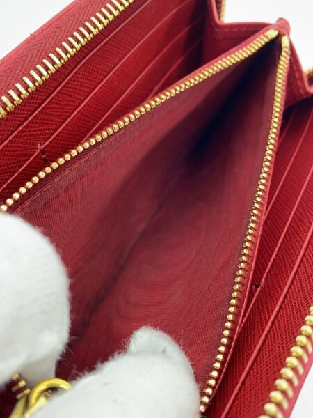 PRADA(プラダ) / 長財布/レザー/RED/レディース/1ML506/サフィアーノ