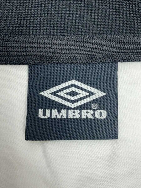 UMBRO(アンブロ) / 長袖Tシャツ/S/コットン/WHT/無地/1212-499-8608 