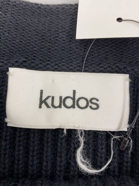 kudos(クードス) / ニット・セーター(厚手)/2/コットン/BLK/無地 