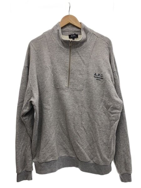 A.P.C.(アーペーセー) / スウェット/M/コットン/GRY/24236-1-98014