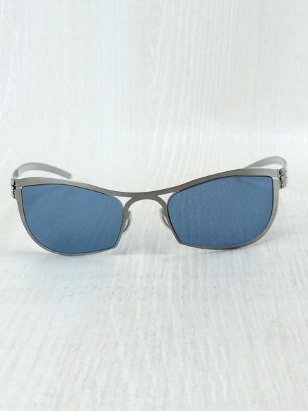 ic! berlin シルバー サングラス ケース付き