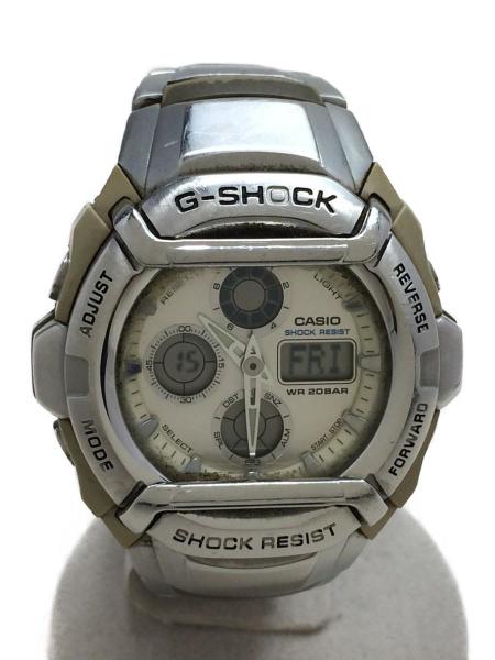 CASIO(カシオ) / クォーツ腕時計・G-SHOCK/デジアナ/シルバー/ベージュ